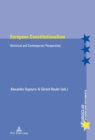 European Constitutionalism : Historical and Contemporary Perspectives - eBook