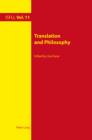 Translation and Philosophy - eBook