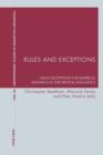 Rules and Exceptions : Using Exceptions for Empirical Research in Theoretical Linguistics - eBook