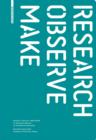 Research - Observe - Make : An Alternative Manual for Architectural Education - eBook