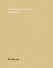 Claesson Koivisto Rune Architects - Book