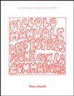 Piero Gilardi : A Small User's Manual for the Rubber Foam - Book