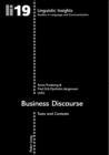 Business Discourse : Texts and Contexts - Book