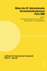 Akten Des XI. Internationalen Germanistenkongresses Paris 2005- «Germanistik Im Konflikt Der Kulturen» : Band 9- Divergente Kulturraeume in Der Literatur- Betreut Von Marc Cluet, Zhu Jianhua, Aleya Kh - Book