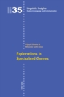 Explorations in Specialized Genres - Book