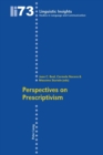 Perspectives on Prescriptivism - Book