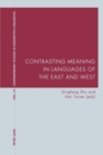 Contrasting Meaning in Languages of the East and West - Book