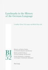 Landmarks in the History of the German Language - Book