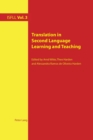 Translation in Second Language Learning and Teaching - Book