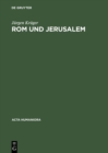 Rom und Jerusalem : Kirchenbauvorstellungen der Hohenzollern im 19. Jahrhundert - Book