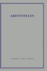 Aristoteles Werke in Deutscher Uebersetzung Begruendet Von Ernst Grumach V 9/3 - Book