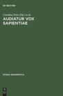 Audiatur Vox Sapientiae - Book
