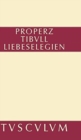 Liebeselegien / Carmina : Lateinisch - Deutsch - Book