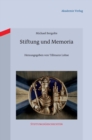 Stiftung und Memoria - Book