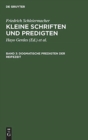 Dogmatische Predigten der Reifezeit - Book