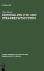 Kriminalpolitik und Strafrechtssystem - Book
