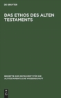 Das Ethos des Alten Testaments - Book