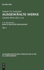 Ausgew?hlte Werke, Bd 8/Tl 2, Ausgaben deutscher Literatur des 15. bis 18. Jahrhunderts Band 8/Teil 2 - Book