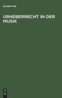Urheberrecht in Der Musik - Book