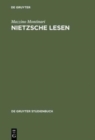 Nietzsche lesen - Book