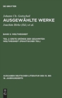 Ausgew?hlte Werke, Bd 5/Tl 2, Erste Gr?nde der gesammten Weltweisheit (Praktischer Teil) - Book