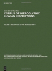 Inscriptions of the Iron Age : Part 1: Text, Introduction, Karatepe, Karkamis, Tell Ahmar, Maras, Malatya, Commagene. Part 2: Text, Amuq, Aleppo, Hama, Tabal, Assur Letters, Miscellaneous, Seals, Indi - Book