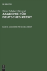 Akademie fur Deutsches Recht, Bd II, Ausschuss fur G.m.b.H.-Recht - Book