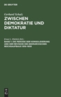 Die Periode der Konsolidierung und der Revision des Bismarckschen Reichsaufbaus 1919-1930 - Book