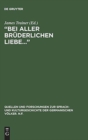 "Bei aller bruderlichen Liebe..." : The Letters of Sophie Tieck to her brother Friedrich - Book