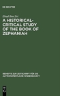 A Historical-Critical Study of the Book of Zephaniah - Book