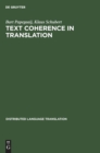 Text Coherence in Translation - Book