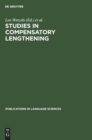 Studies in Compensatory Lengthening - Book