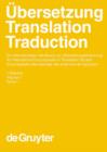 UEbersetzung - Translation - Traduction. 1. Teilband - Book