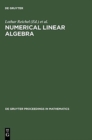 Numerical Linear Algebra : Proceedings of the Conference in Numerical Linear Algebra and Scientific Computation, Kent (Ohio), USA March 13-14, 1992 - Book