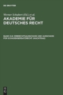 Akademie fur Deutsches Recht, Band III,8, Erbrechtsausschuss und Ausschuss fur Schadensersatzrecht (Nachtrag) - Book