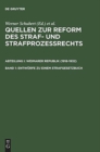 Entwurfe Zu Einem Strafgesetzbuch : (1919, 1922, 1924/25 Und 1927) - Book