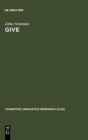Give : A Cognitive Linguistic Study - Book