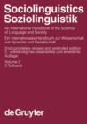 Sociolinguistics / Soziolinguistik. Volume 2 - Book