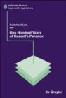One Hundred Years of Russells Paradox : Mathematics, Logic, Philosophy - Book