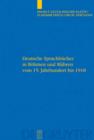 Deutsche Sprachbucher in Boehmen und Mahren vom 15. Jahrhundert bis 1918 : Eine teilkommentierte Bibliographie - Book