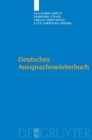 Deutsches Aussprachewoerterbuch - Book