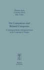 On Comitatives and Related Categories : A Typological Study with Special Focus on the Languages of Europe - Book