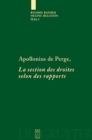 Apollonius de Perge, La section des droites selon des rapports - Book