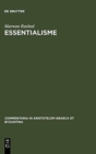 Essentialisme : Alexandre d'Aphrodise entre logique, physique et cosmologie - Book