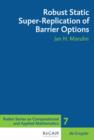 Robust Static Super-Replication of Barrier Options - eBook