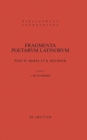 Fragmenta poetarum Latinorum epicorum et lyricorum - Book