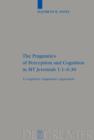 The Pragmatics of Perception and Cognition in MT Jeremiah 1:1-6:30 : A Cognitive Linguistics Approach - eBook