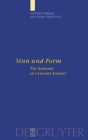 "Sinn und Form" : The Anatomy of a Literary Journal - Book