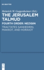 Tractates Sanhedrin, Makkot, and Horaiot - Book
