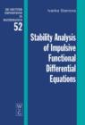 Stability Analysis of Impulsive Functional Differential Equations - eBook